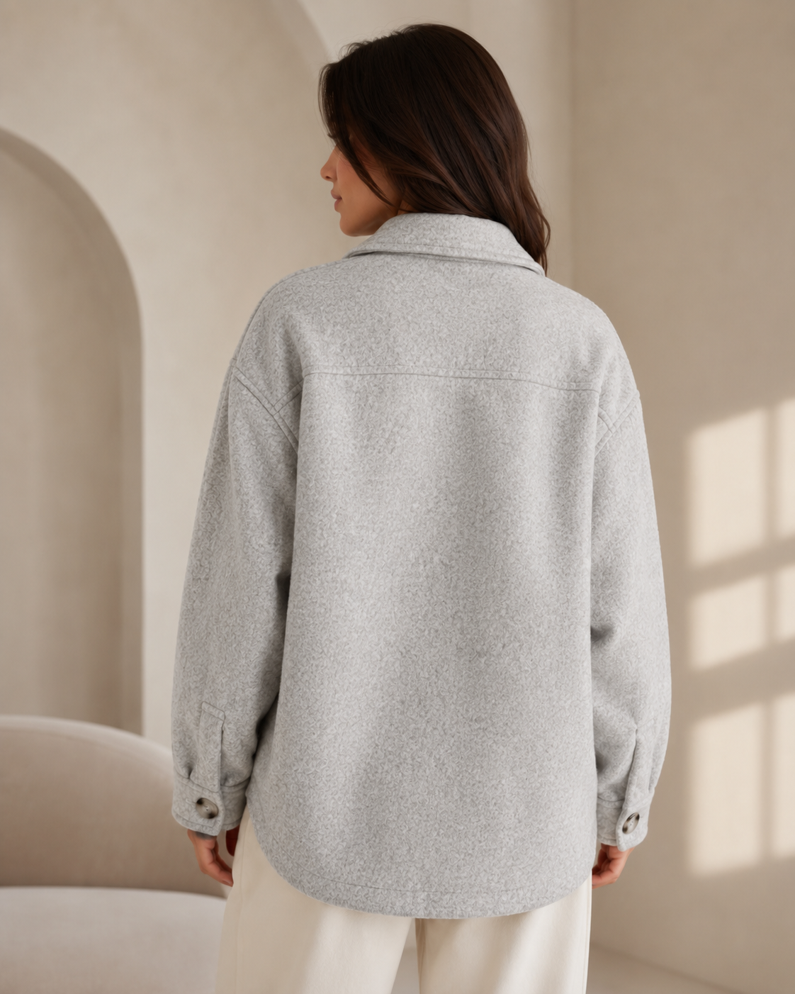 Q/S by s.Oliver – Jachetă Overshirt Loose Fit de Damă