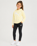 Hanorac PUMA fete Modern Sports Hoodie G Yellow Pear