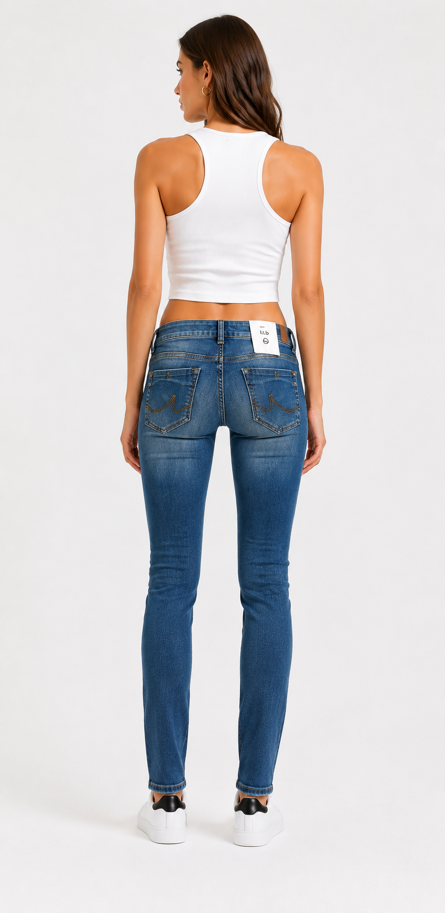 Blugi damă LTB Molly Low Rise Slim – Albastru Denim