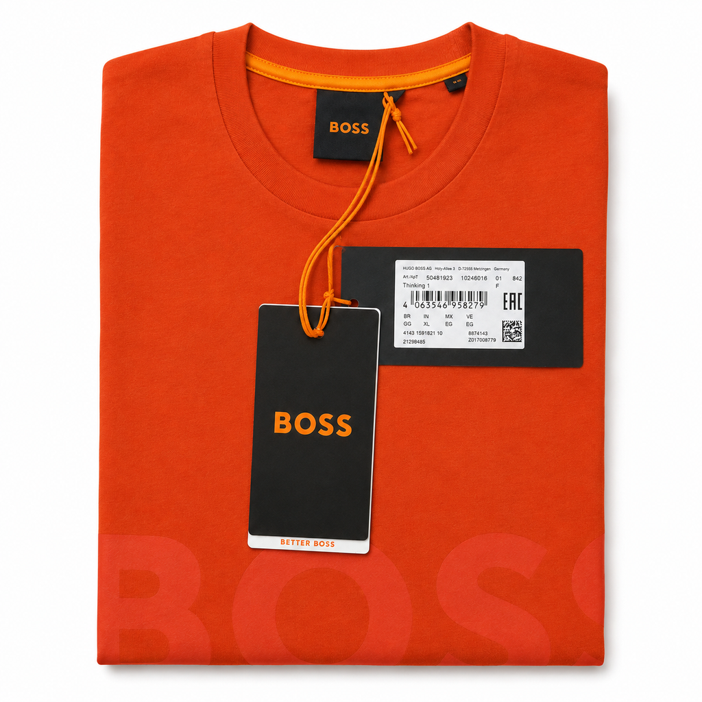 Tricou BOSS Thinking 1 bărbați Regular Fit