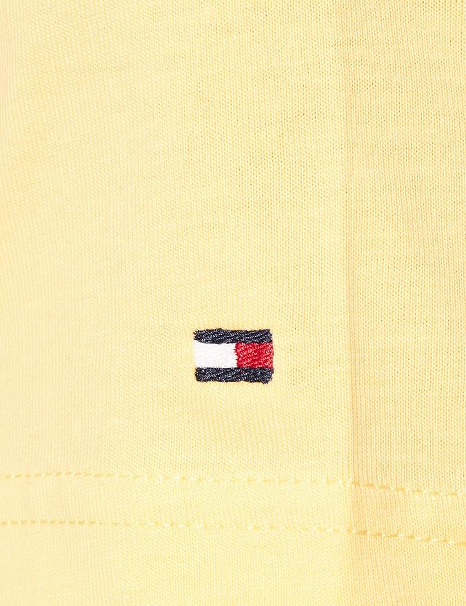 TOMMY JEANS Logo Tee Yellow Tulip