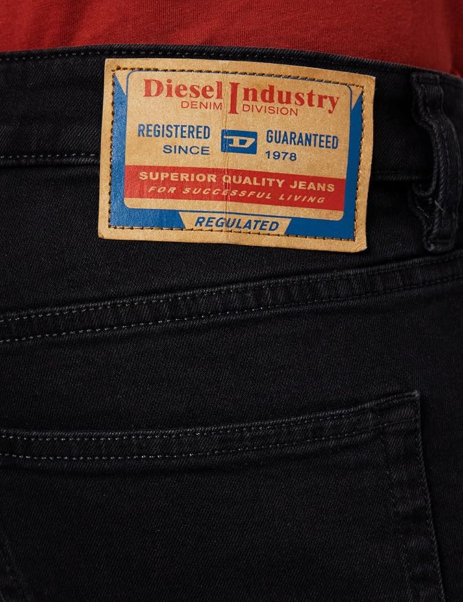 Blugi Bărbați DIESEL D-LUSTER Negri Originali