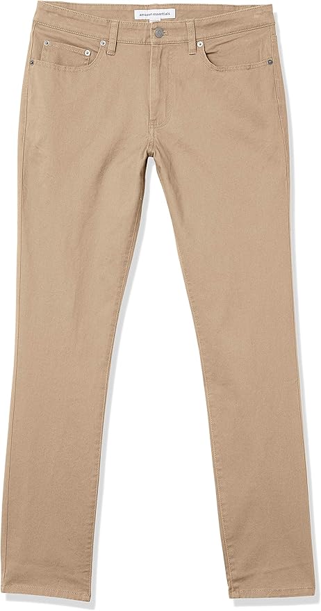 Pantaloni Chino Amazon Essentials Bărbați Bej Originali