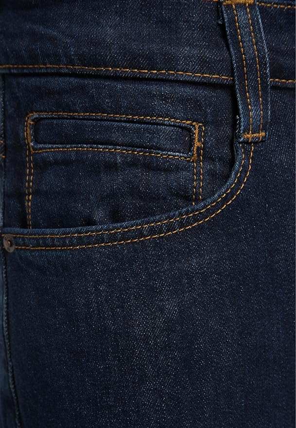 MUSTANG Oregon Boot Slim Low Boot Jeans bărbați – Albastru Închis – 1006280/5000-980