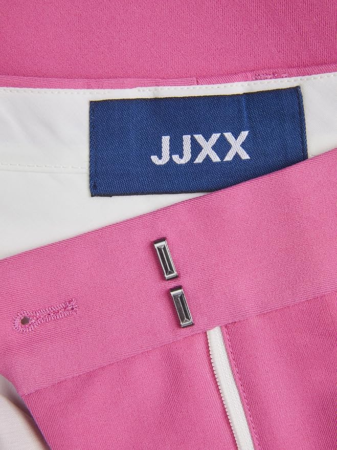 Pantaloni Damă JJXX JXMARY High Waist Carmine Rose