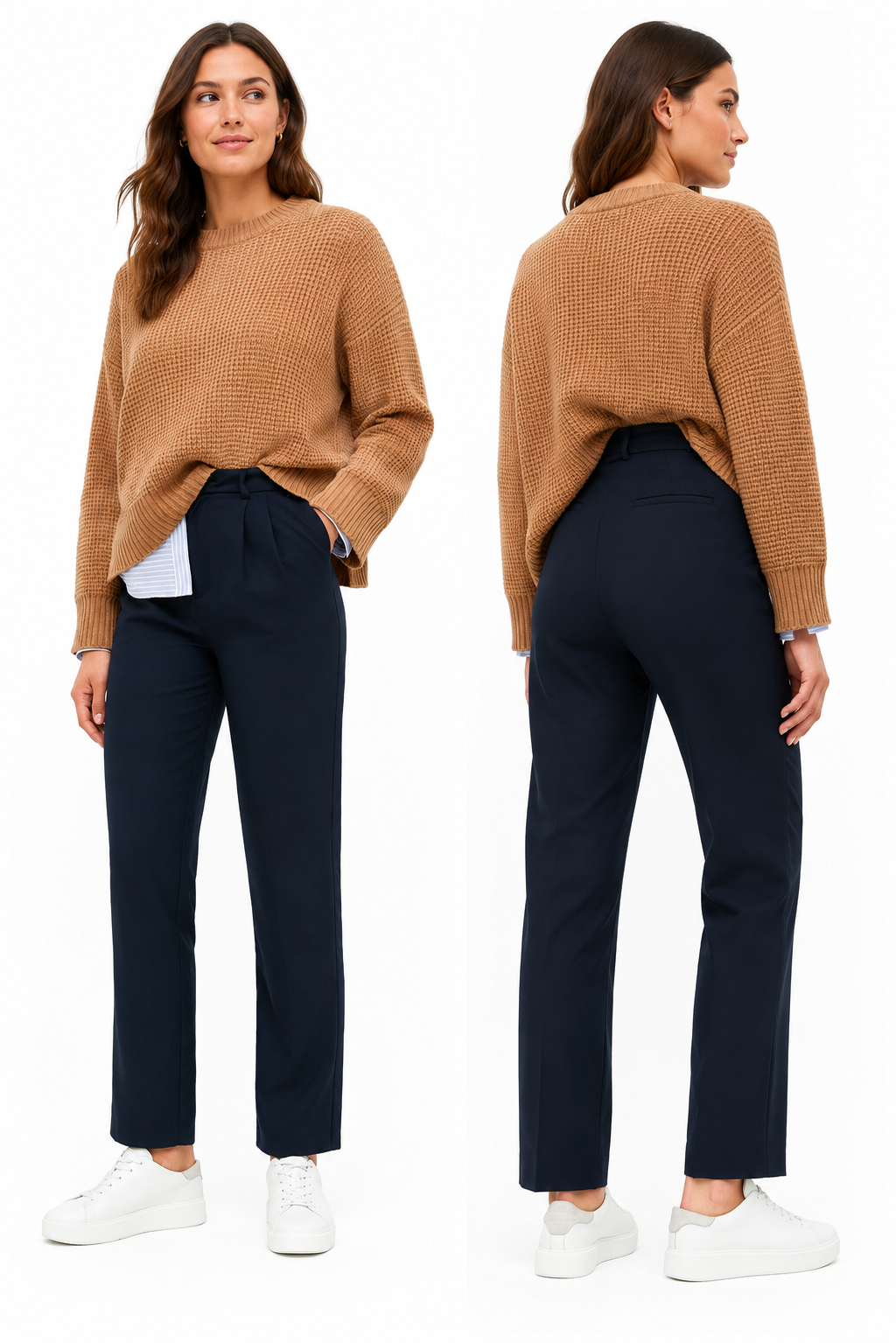 Pepe Jeans Fiorel Pantaloni Damă Bleumarin (Dulwich) – Originali