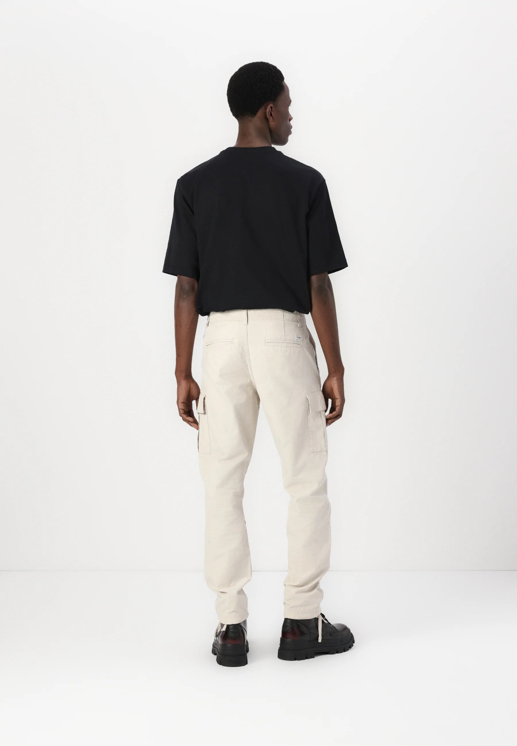 JACK & JONES Junior JPSTKANE JJBARKLEY Cargo Pants Moonbeam EU 176 (16 Ani) – Originali
