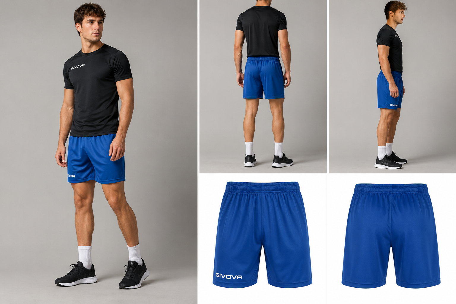 Pantaloni scurți sport Givova One Albastru Royal