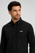 HUGO BOSS B_Motion L Cămașă Bărbați Neagră – Originală