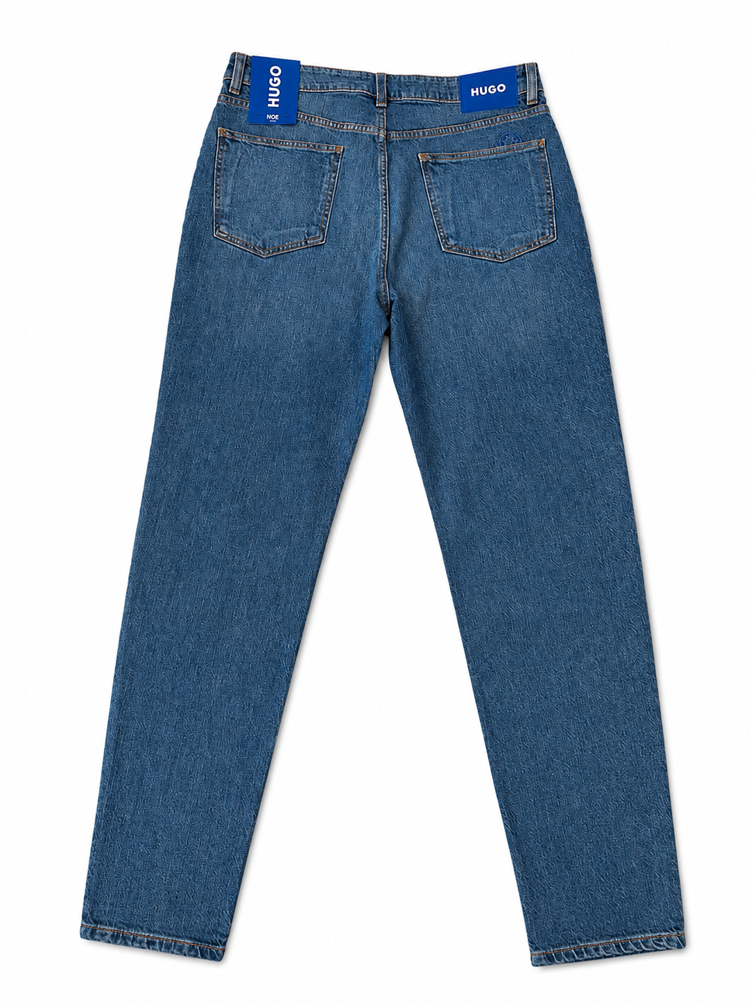 HUGO MOM Jeans Blue High Waist – 99% Bumbac , Talie inalta