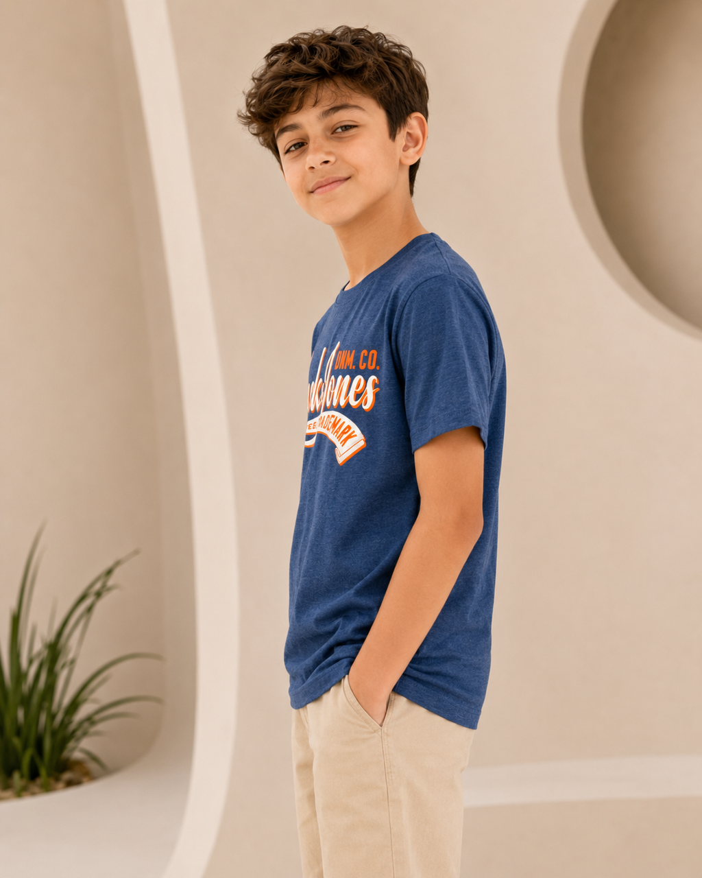 Tricou Jack & Jones Junior cu Imprimeu Logo
