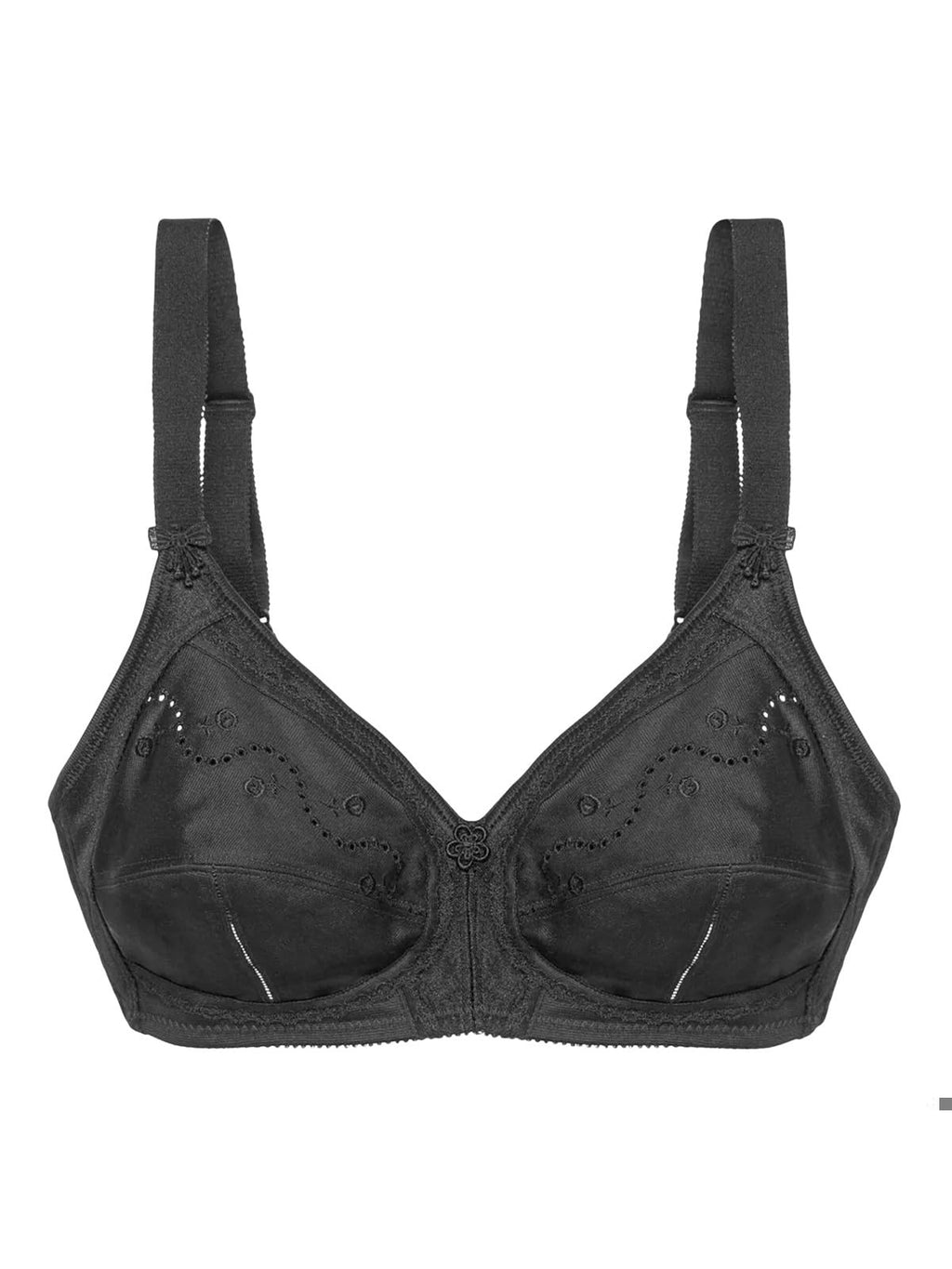 TRIUMPH Doreen Sutien negru full cup fara intaritura femei bumbac 6E
