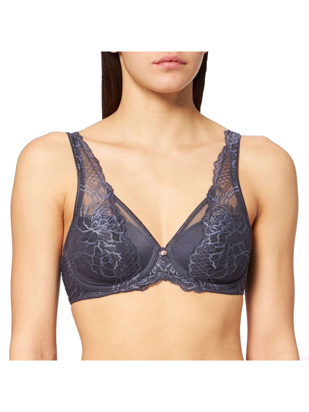 TRIUMPH Doreen Sutien negru full cup fara intaritura femei bumbac 6E