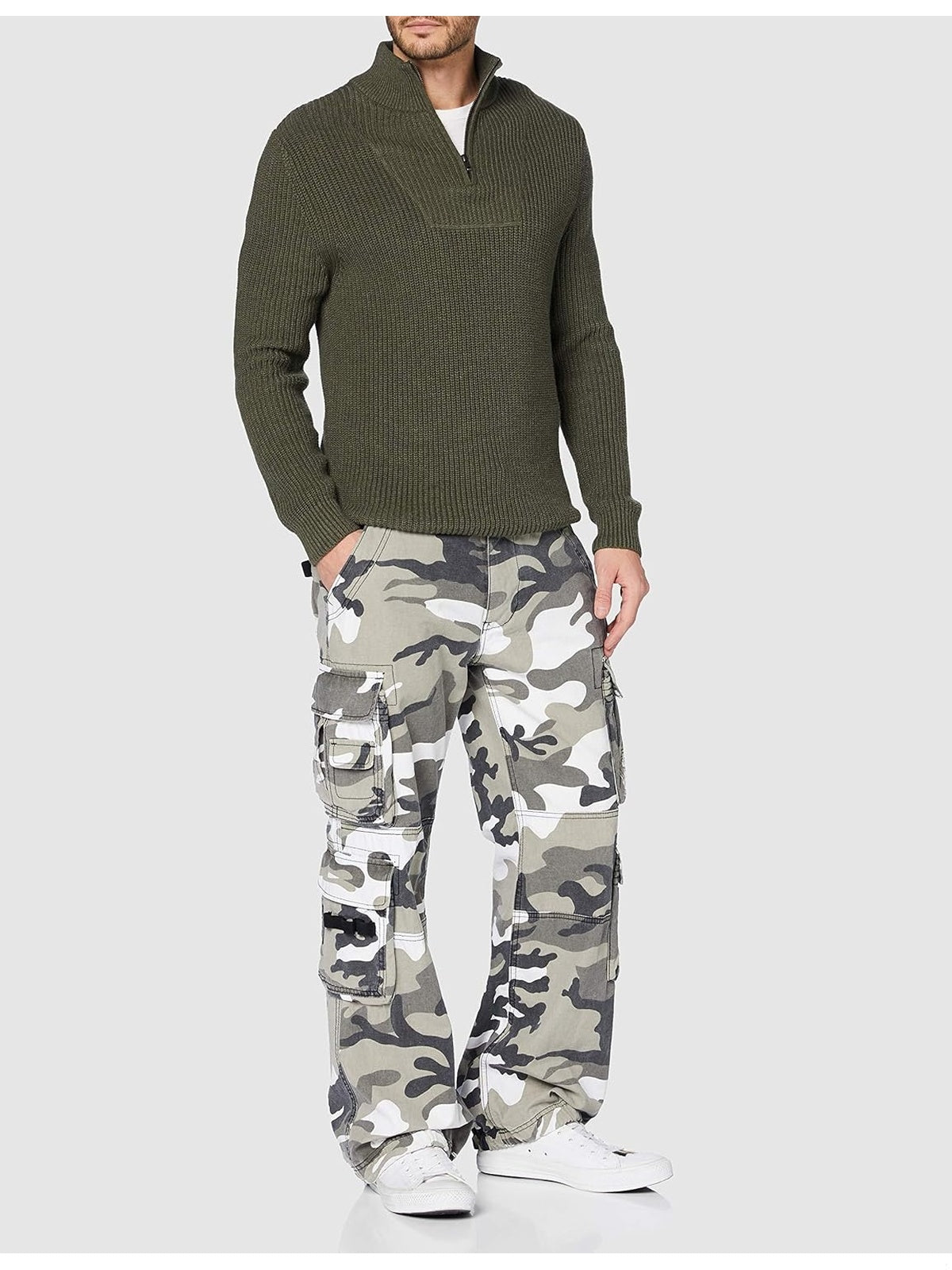 BRANDIT Authentic Pantaloni Cargo model army barbati