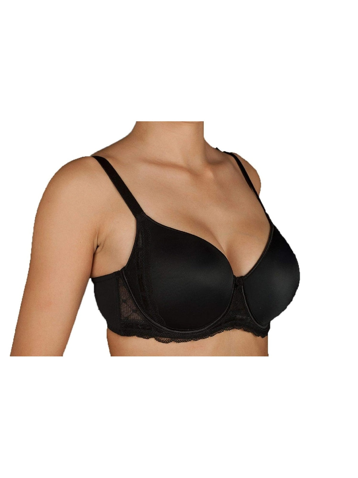 SELENE Desire Collection Sutien cu armatura si cupe captusite detalii din dantela alb femei