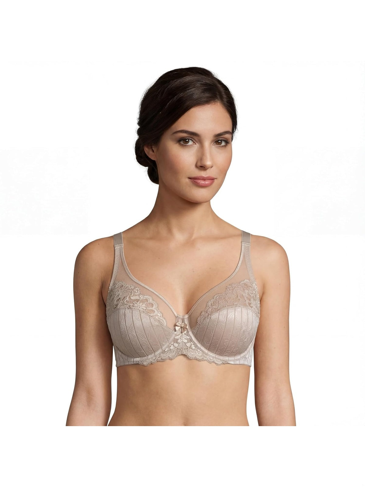 SELENE Mariluz Sutien din dantela cu armatura si fara burete femei