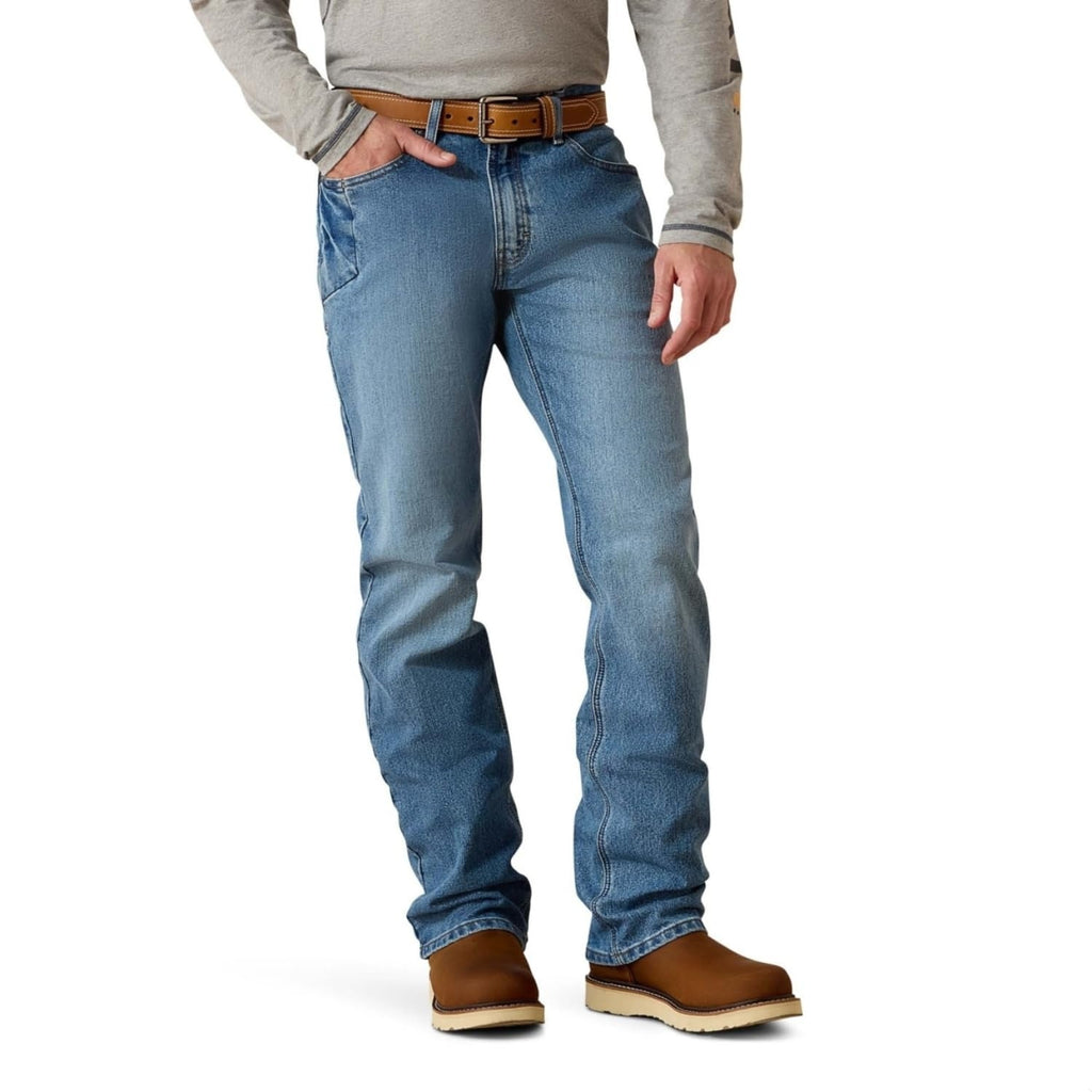 ARIAT Blugi Rebar M4 Relaxed Durastretch Bootcut barbati