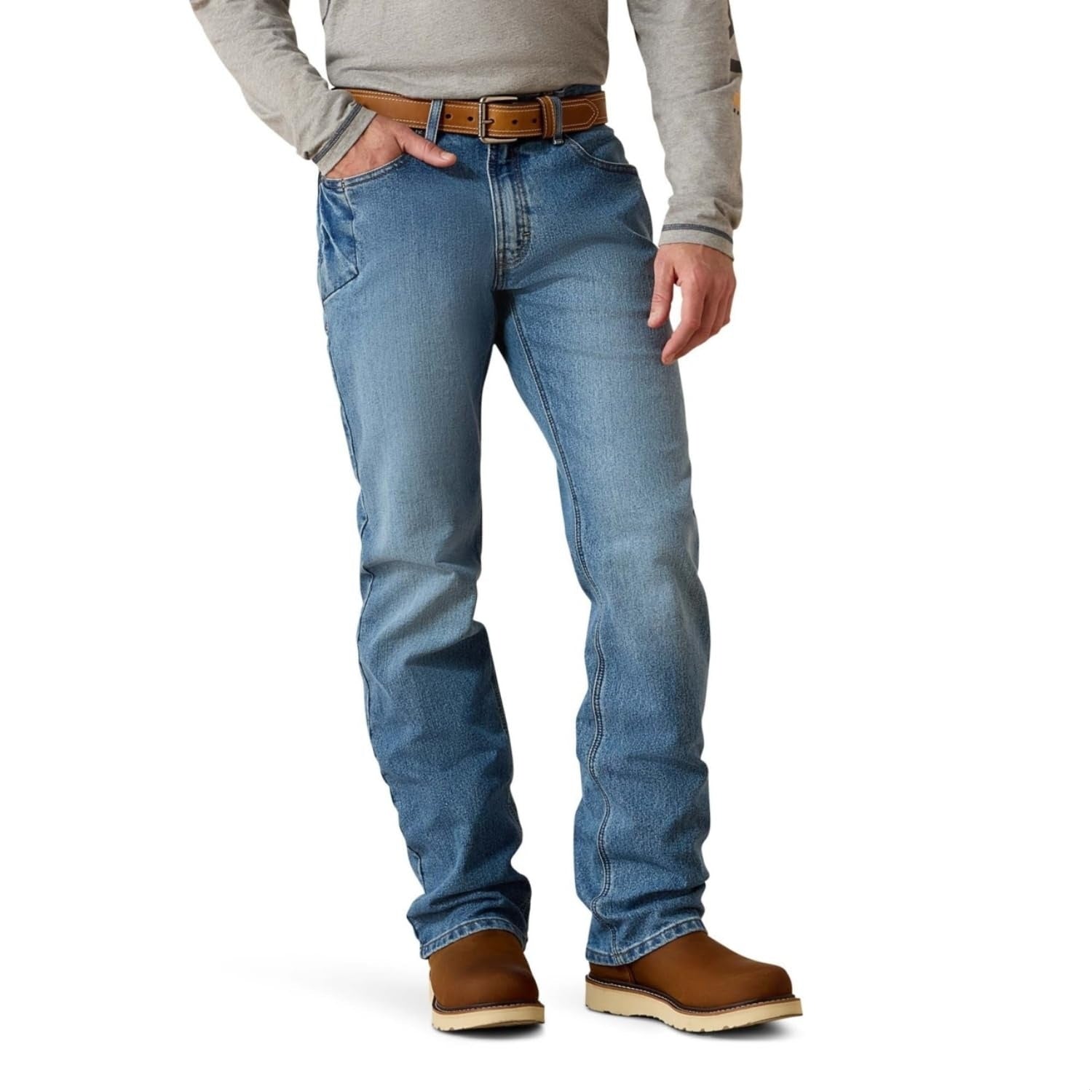 ARIAT Blugi Rebar M4 Relaxed Durastretch Bootcut barbati