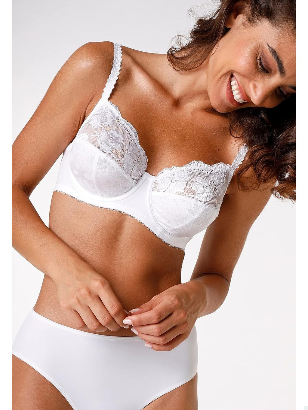 LOVABLE Sutien cu intaritura alb 4d alb femei