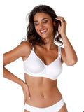 LOVABLE Sutien cu intaritura din bumbac modelator femei 5c alb femei