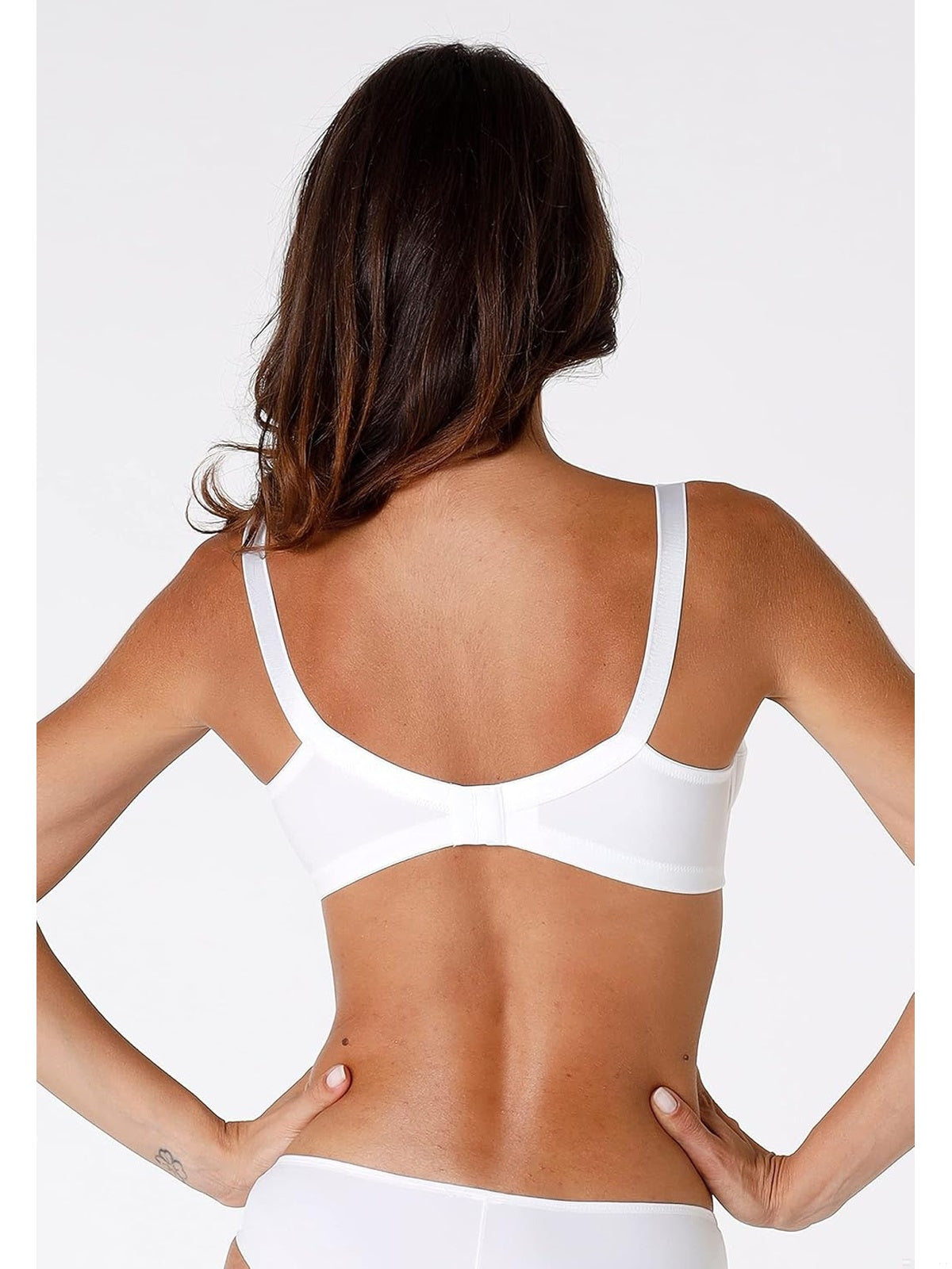 LOVABLE Sutien cu intaritura din bumbac modelator femei 5c alb femei