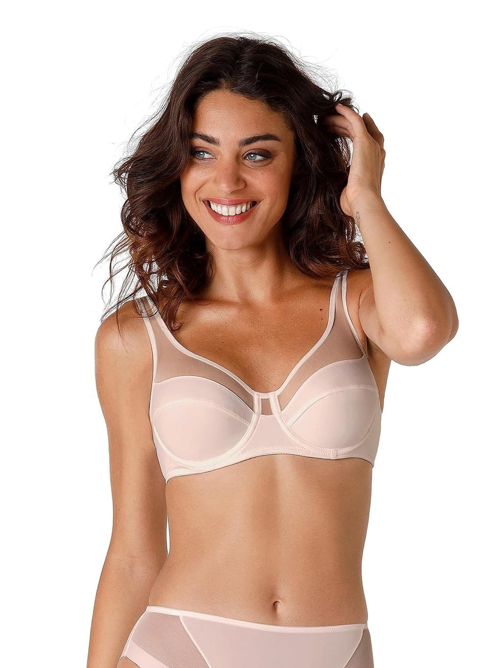 LOVABLE Sutien cu intaritura microfibra modelator 5d negru femei