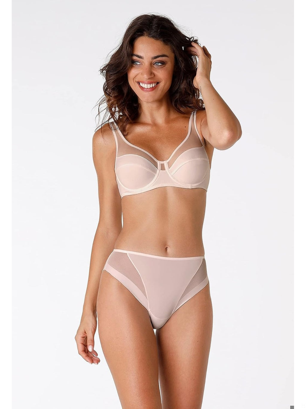 LOVABLE Sutien cu intaritura microfibra modelator 5d negru femei