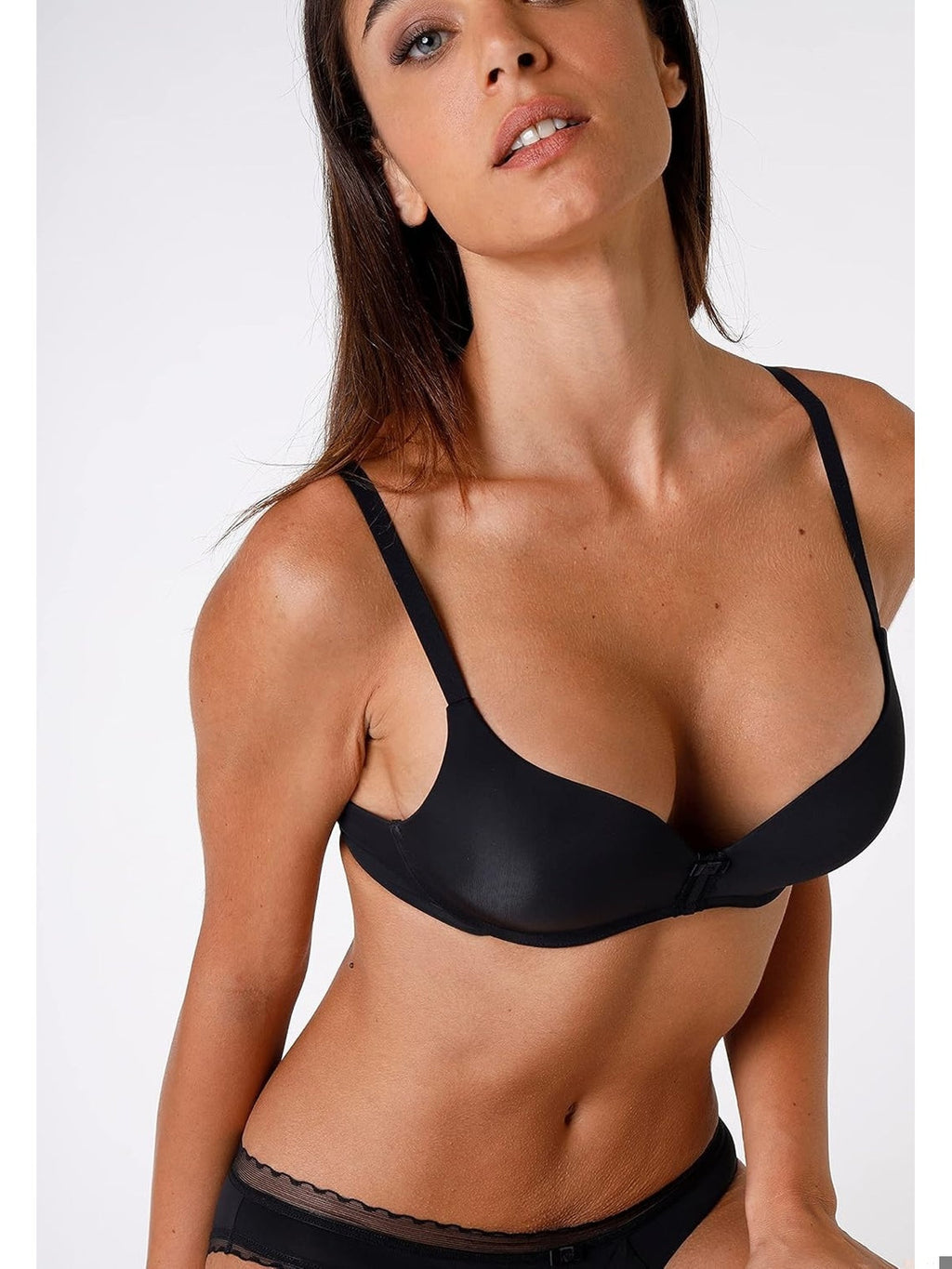 LOVABLE Sutien push up fara intaritura my daily comfort 3c negru femei