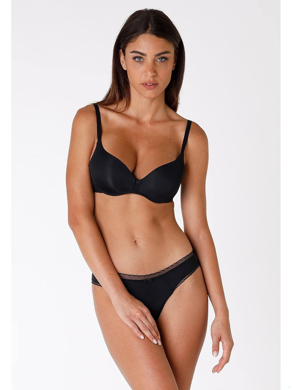 LOVABLE Sutien push up fara intaritura my daily comfort 3c negru femei