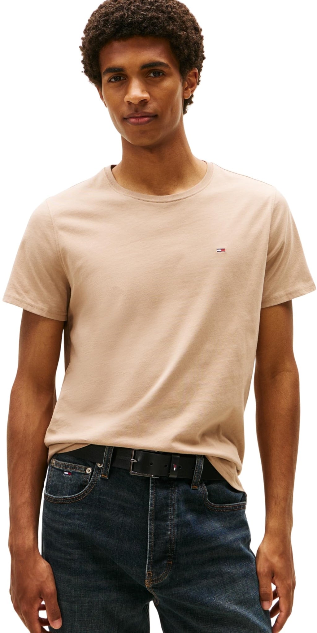 TOMMY JEANS Tricou Original Slim Fit maneca scurta barbati