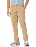 AMAZON ESSENTIALS Pantaloni chino elastici croiala dreapta barbati
