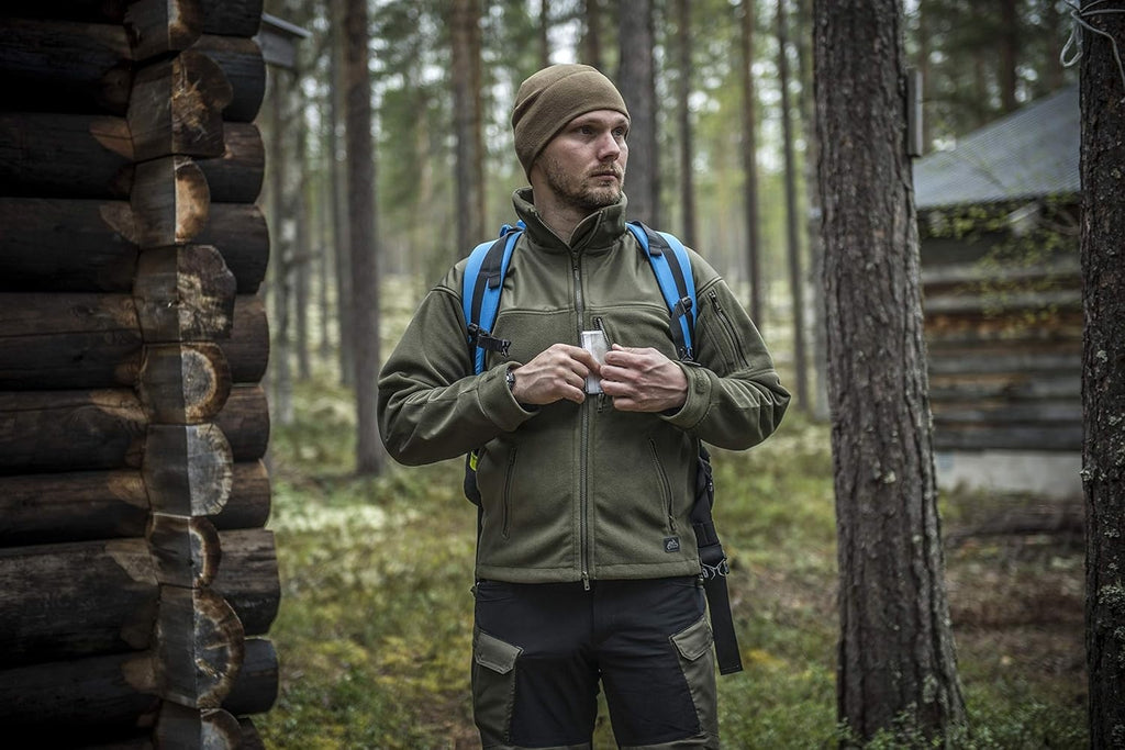 HELIKON-TEX Jacheta fleece Classic Army barbati