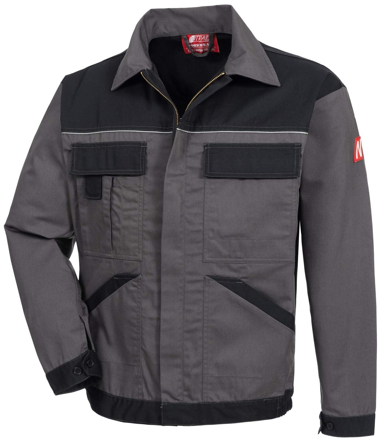 NITRAS Jacheta de lucru Motion cu buzunare multiple barbati