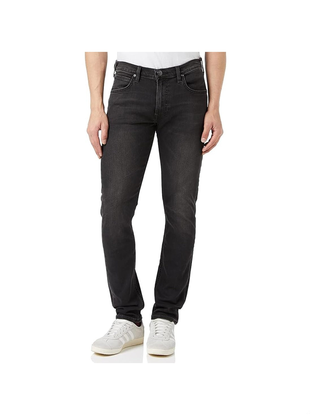 LEE Men's Luke Jeans pantaloni gri-negru barbati