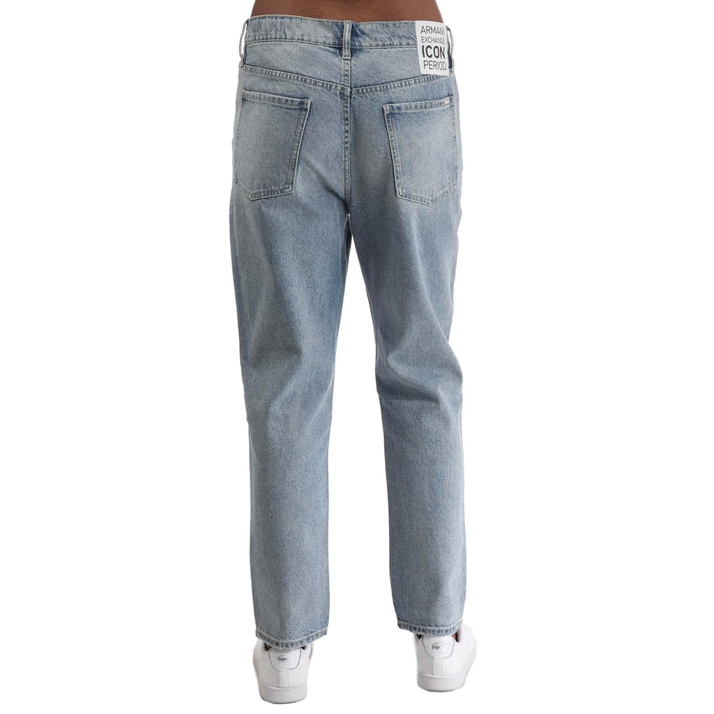 ARMANI EXCHANGE Jeans Slim din bumbac femei