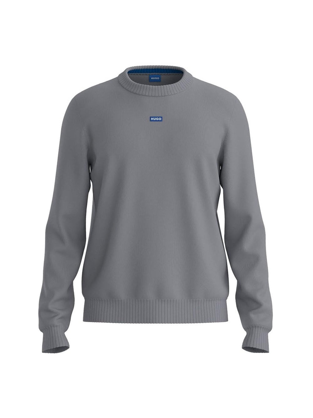 HUGO BOSS Pulover HUGO San Cosmo gri barbati