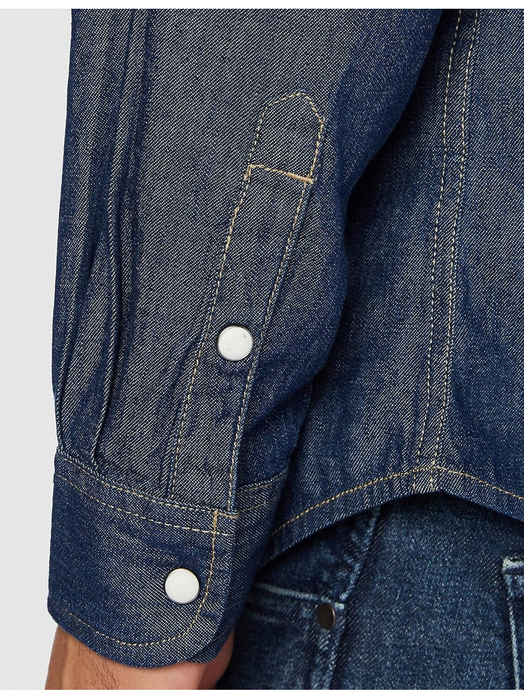 WRANGLER Camasa denim western barbati