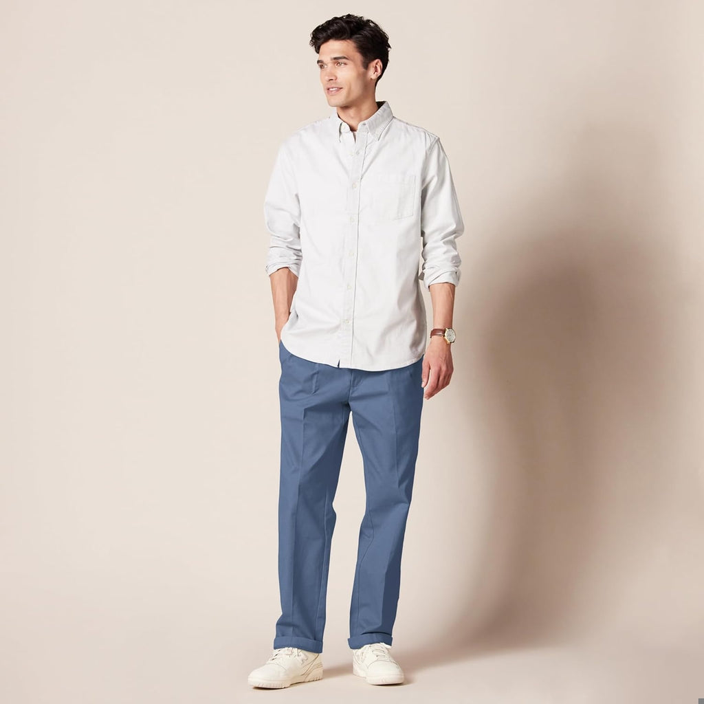 AMAZON ESSENTIALS Pantaloni chino clasici barbati