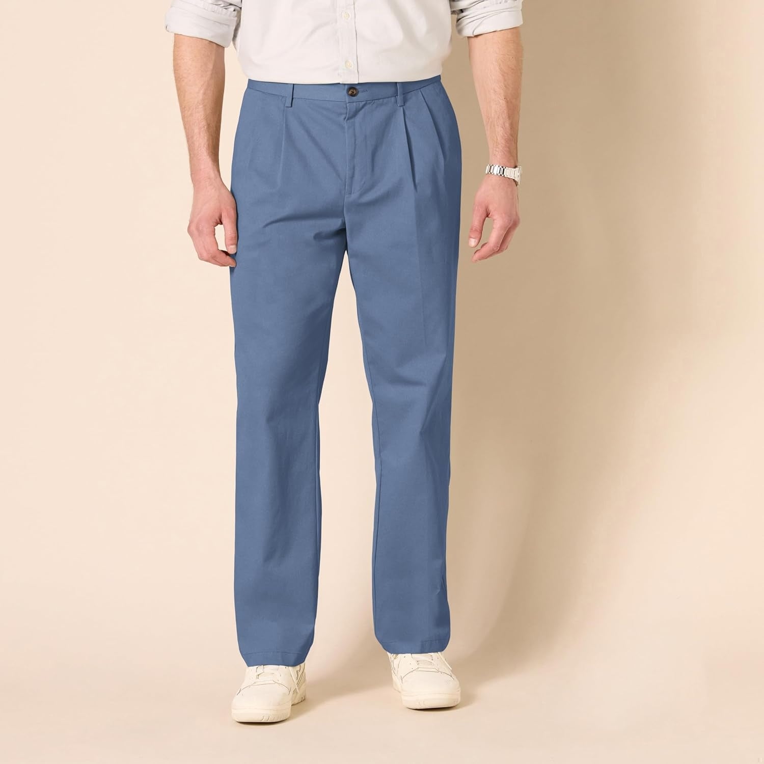 AMAZON ESSENTIALS Pantaloni chino clasici barbati