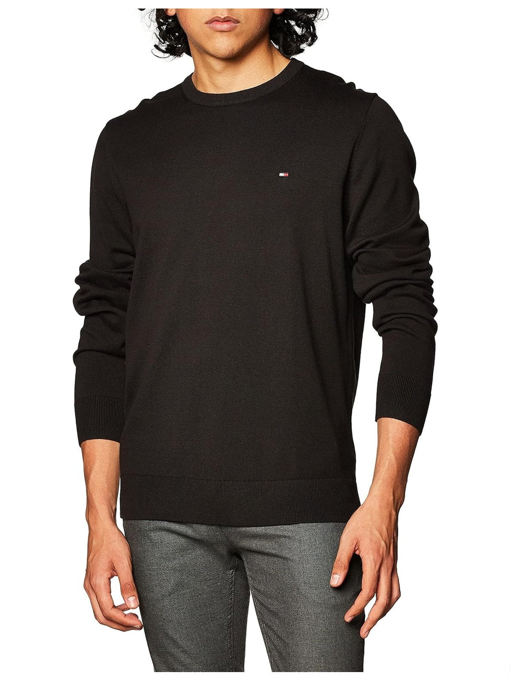 TOMMY HILFIGER pulover negru barbati