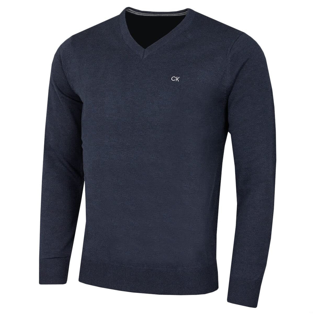 CALVIN KLEIN Pulover Soft din bumbac cu anchior barbati