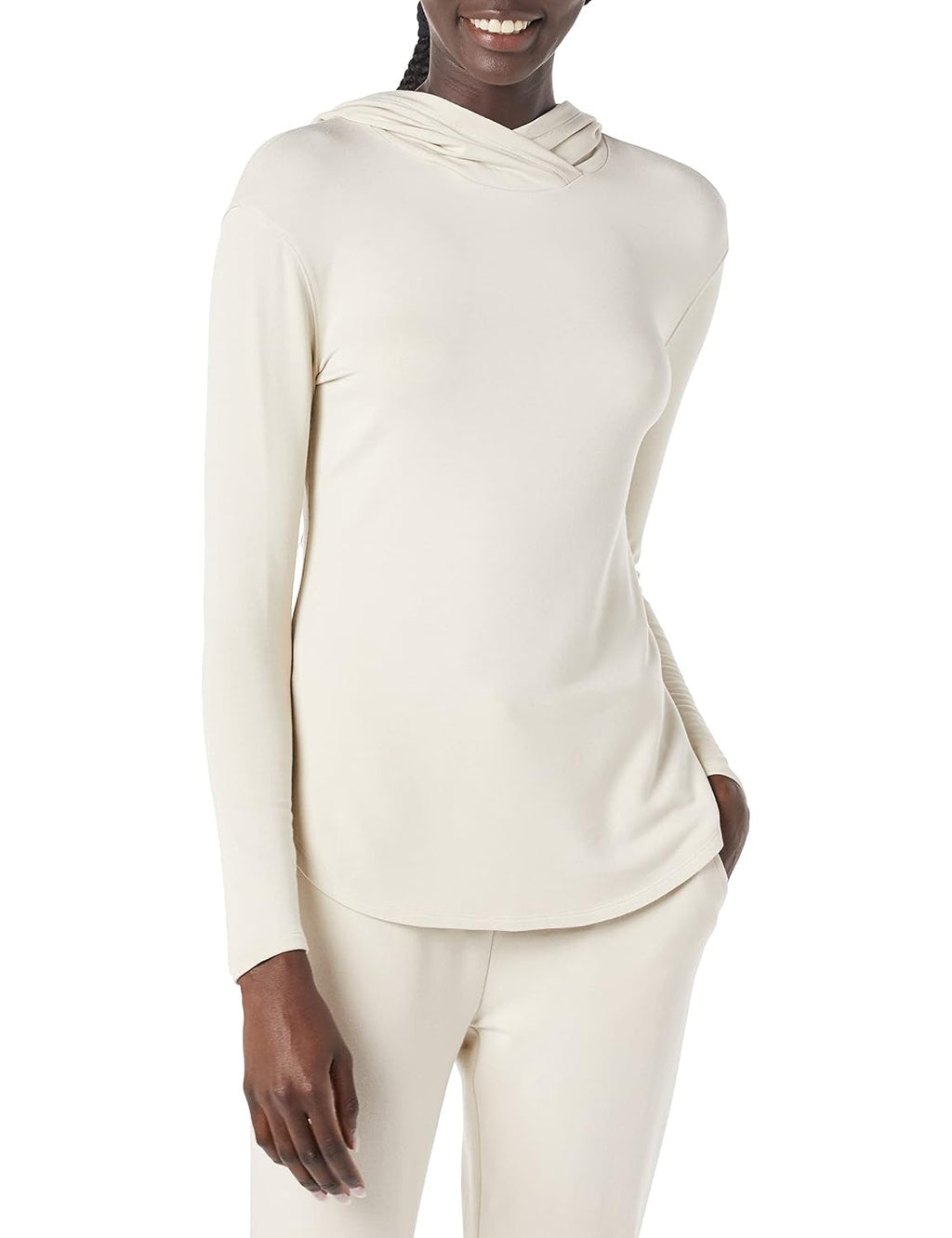 AMAZON Essentials Hanorac croiala standard material supersoft femei