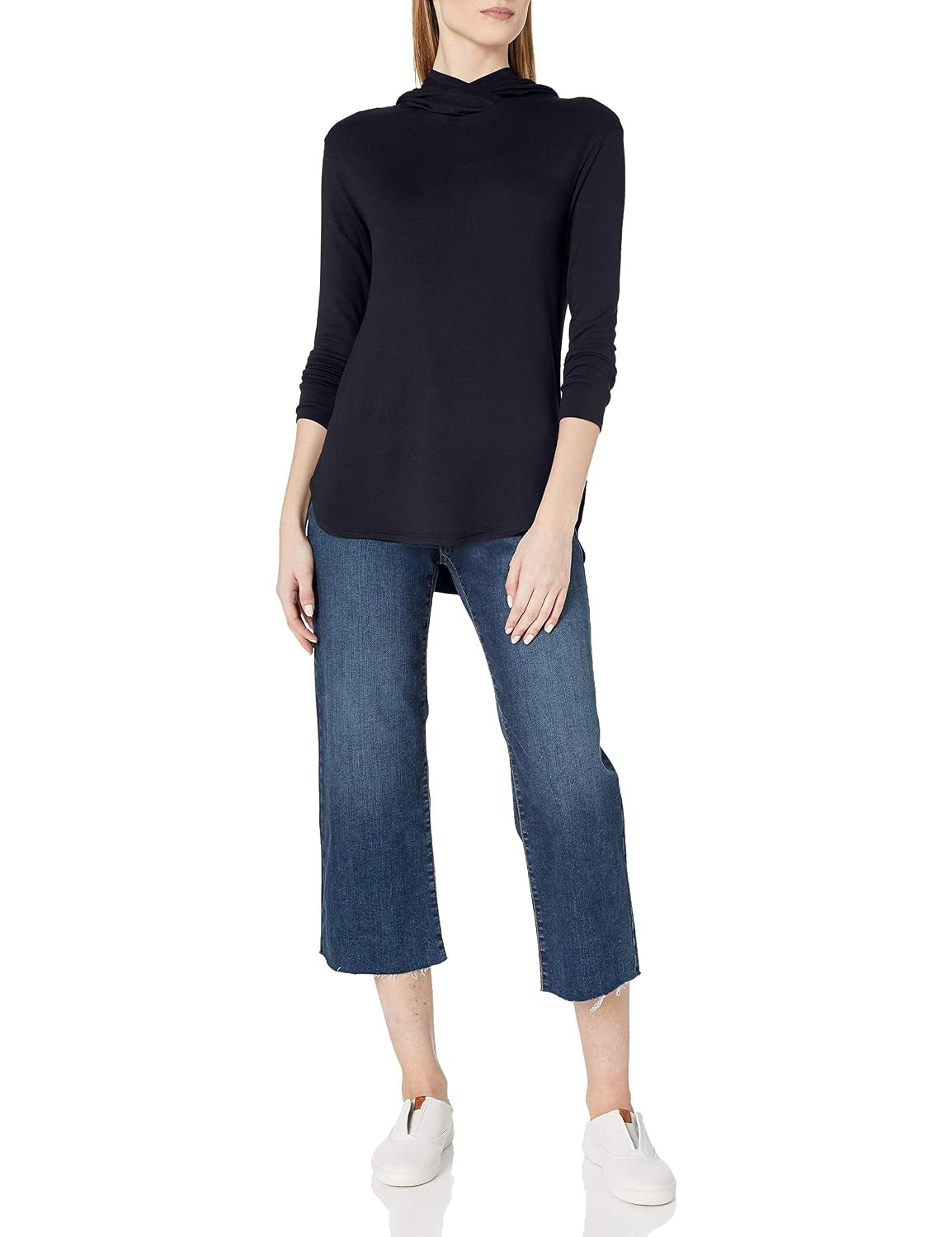 AMAZON Essentials Hanorac croiala standard material supersoft femei