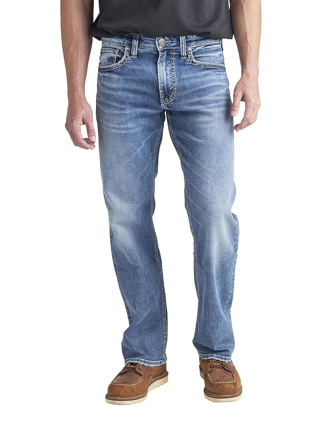 SILVER JEANS CO. Jeans Zac Relaxed Fit Straight Leg barbati