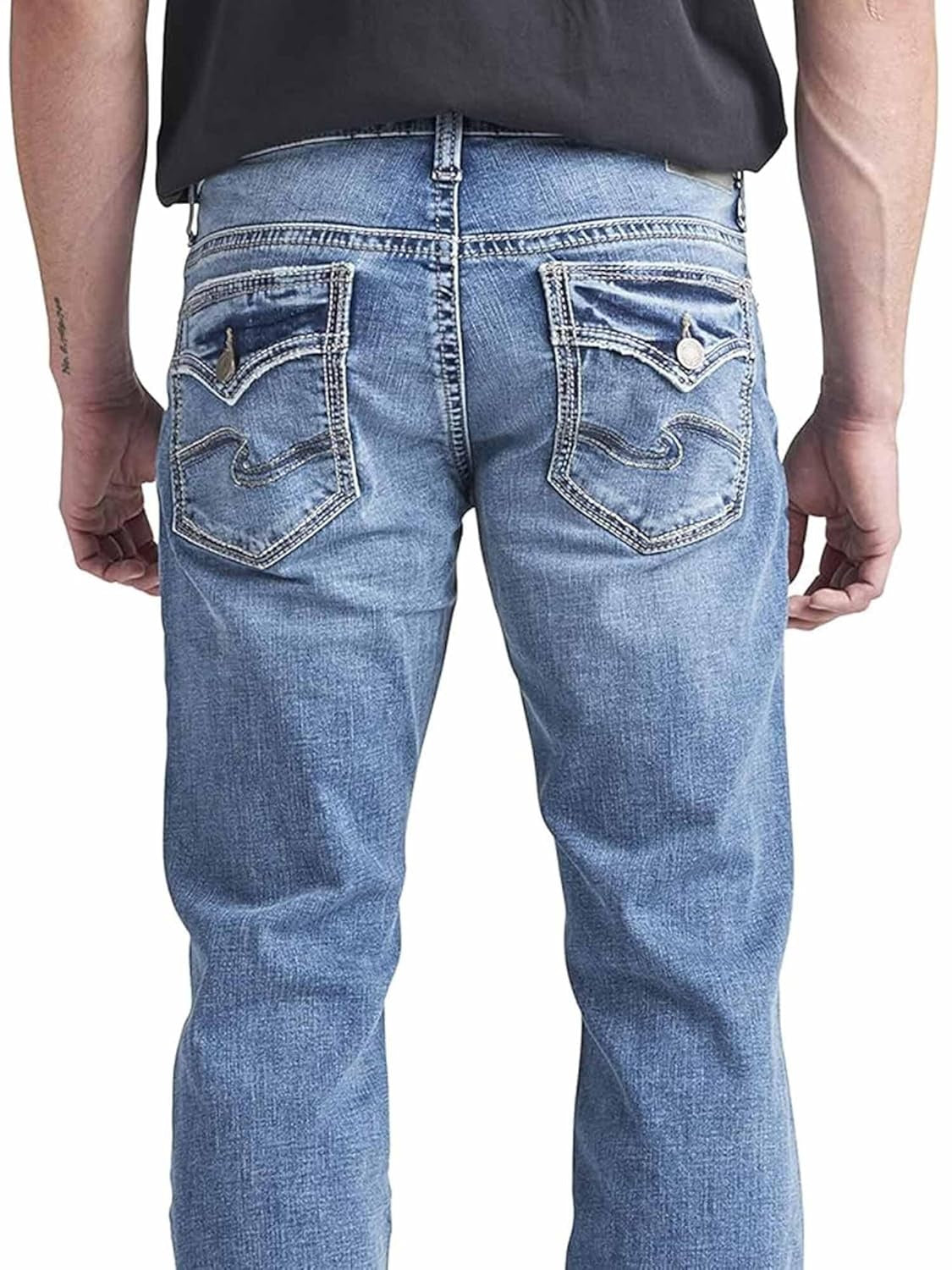 SILVER JEANS CO. Jeans Zac Relaxed Fit Straight Leg barbati