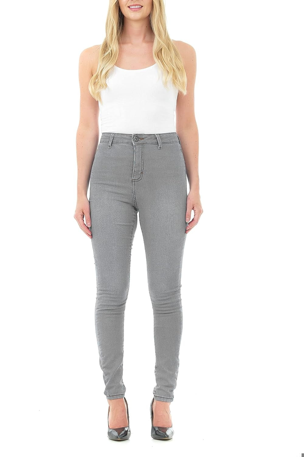 M17 Jeans Skinny talie inalta femei
