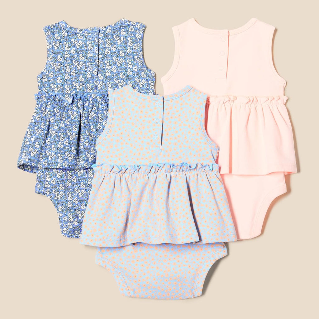 AMAZON ESSENTIALS Rochie Body fara maneci set 3 buc bebelusi