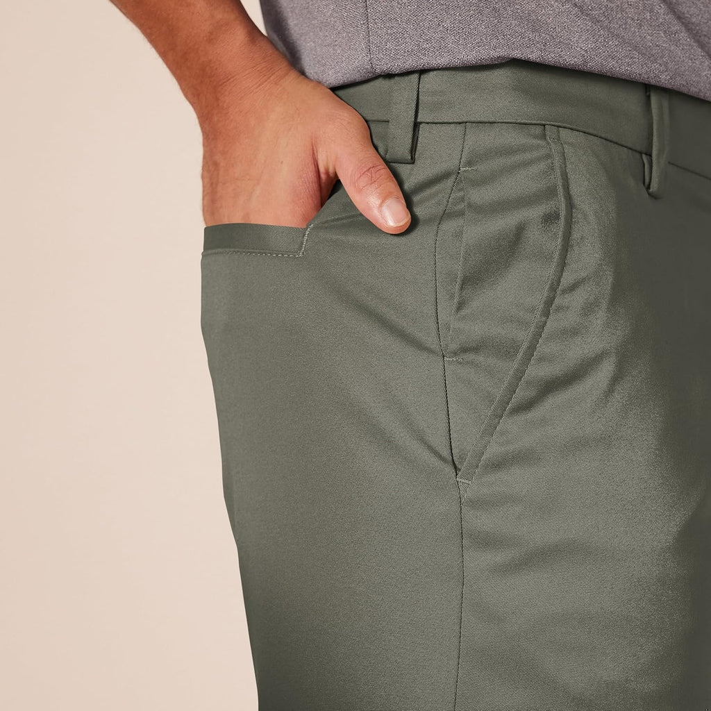 AMAZON ESSENTIALS Pantaloni Golf Stretch clasici barbati