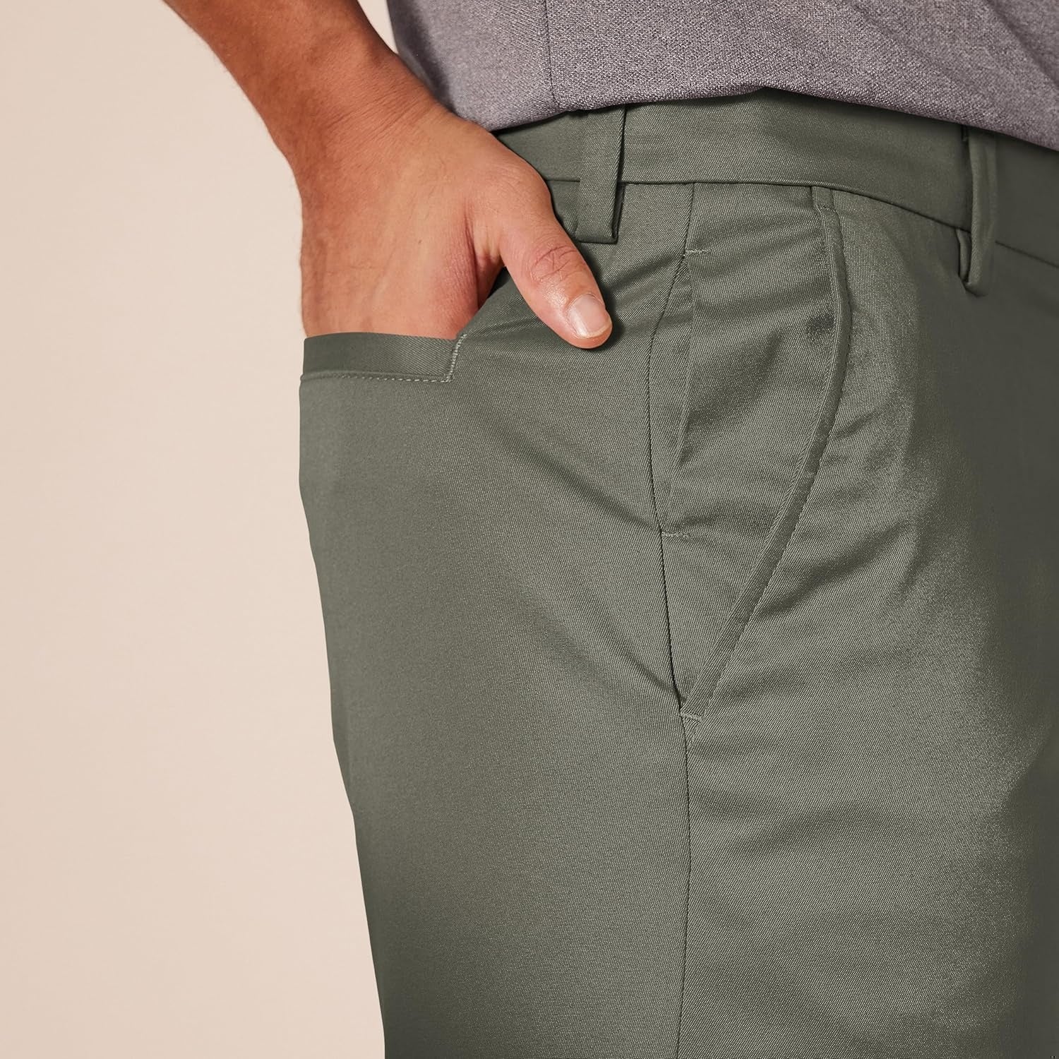 AMAZON ESSENTIALS Pantaloni Golf Stretch clasici barbati