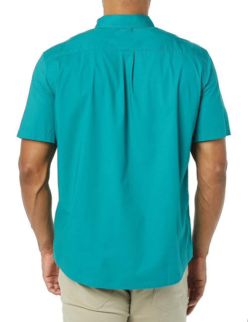 AMAZON ESSENTIALS Camasa Stretch Popeline maneca scurta barbati